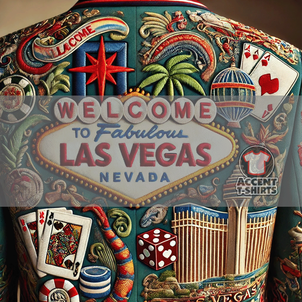 Custom embroidery shop in Las Vegas with high-quality designs