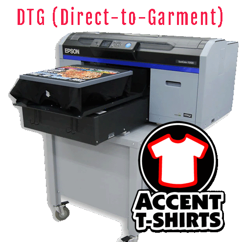 Direct-to-Garment Printing by Accent T-Shirts