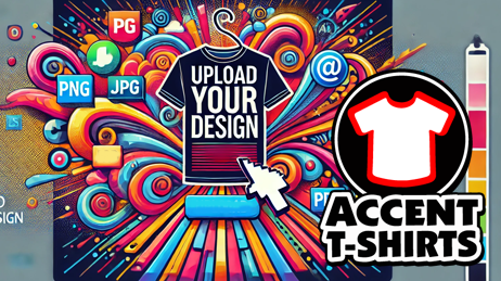 Upload Design Accent T-Shirts