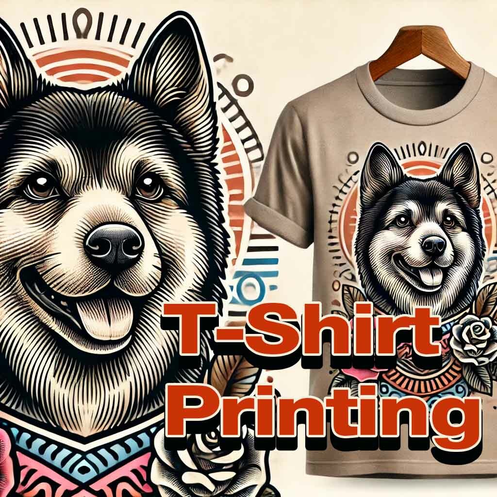 Custom Tshirt Printers in Las Vegas creating high-quality designs